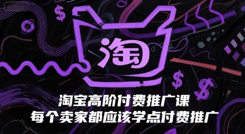 淘宝高阶付费推广课，每个卖家都应该学点付费推广【1.1GB/MP4】