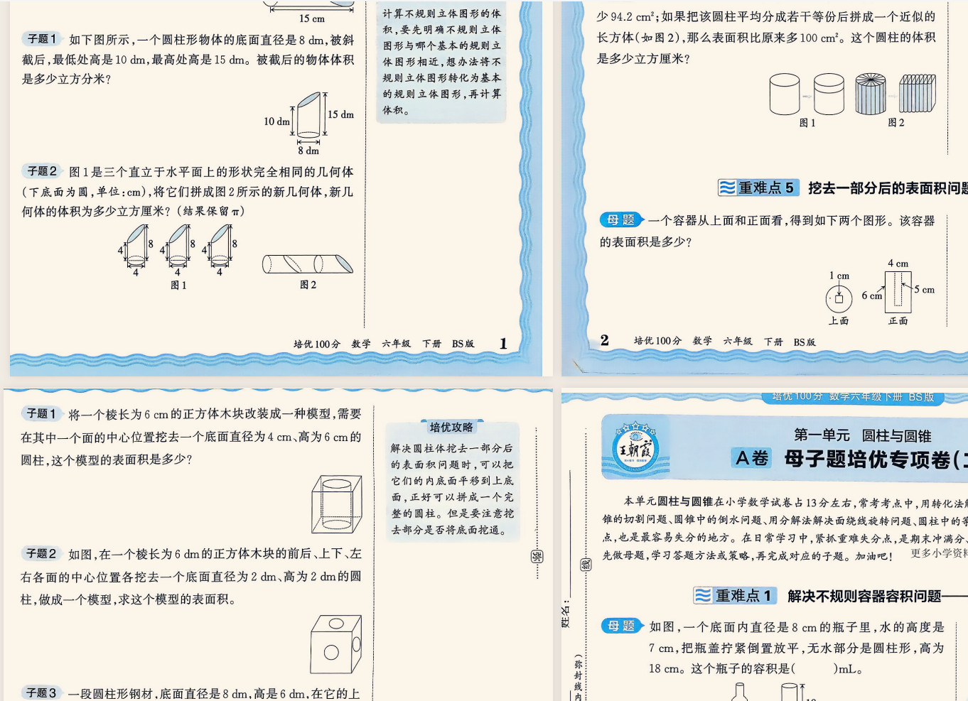 王朝霞1-6年级教辅资料合集 8G PDF