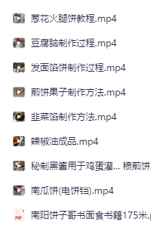 小吃配方-小吃摆摊系列【246套】+92.4GB