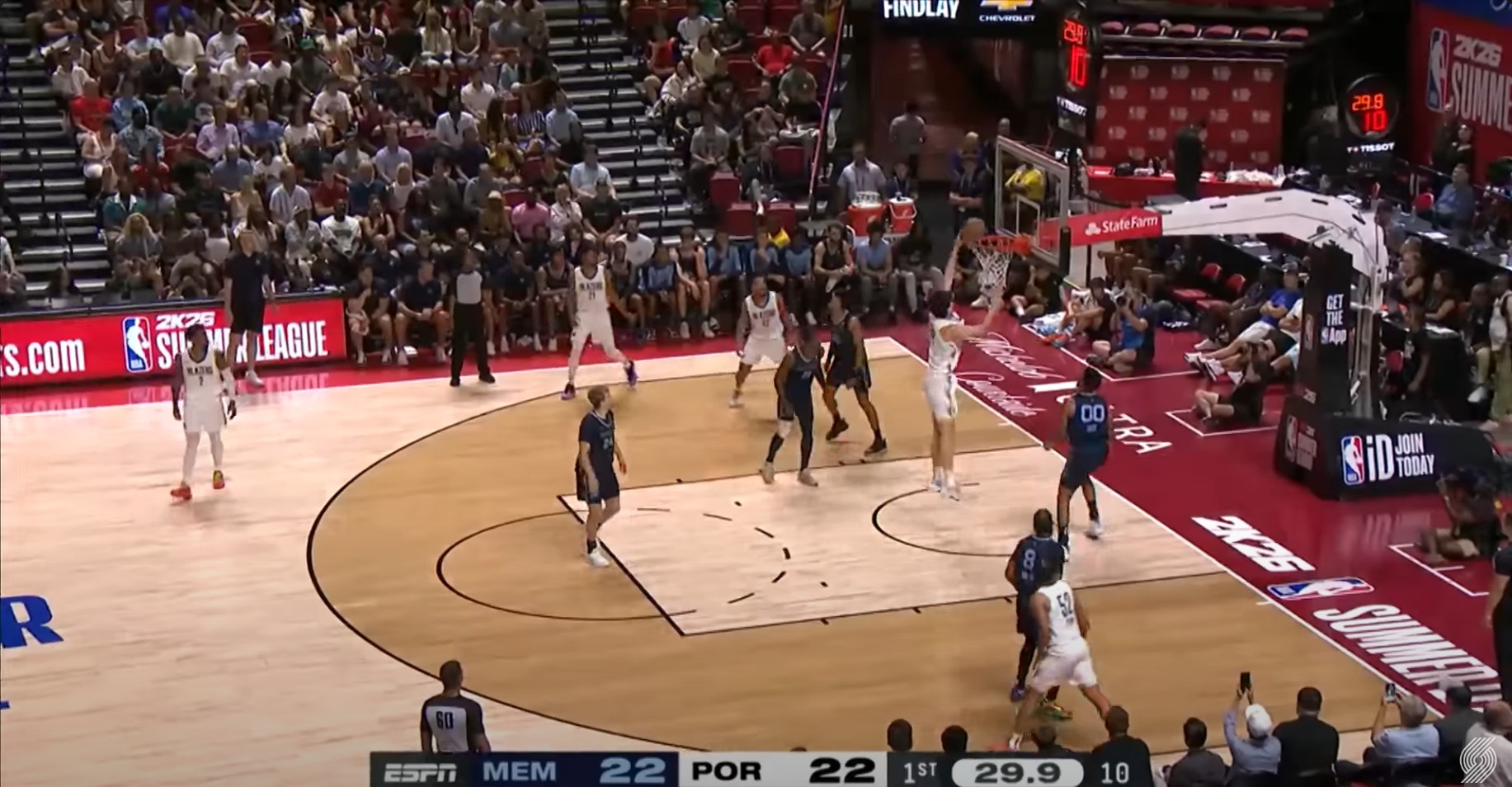 NBA夏季联赛 开拓者vs勇士 开拓者vs灰熊 全场录像 杨瀚森 1080P    [6.6G]