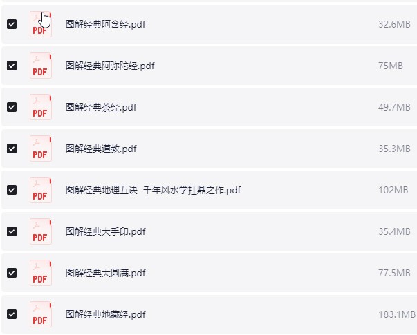 图解中国传统文化合集 PDF 【12.3GB】