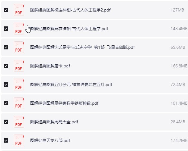 图解中国传统文化合集 PDF 【12.3GB】