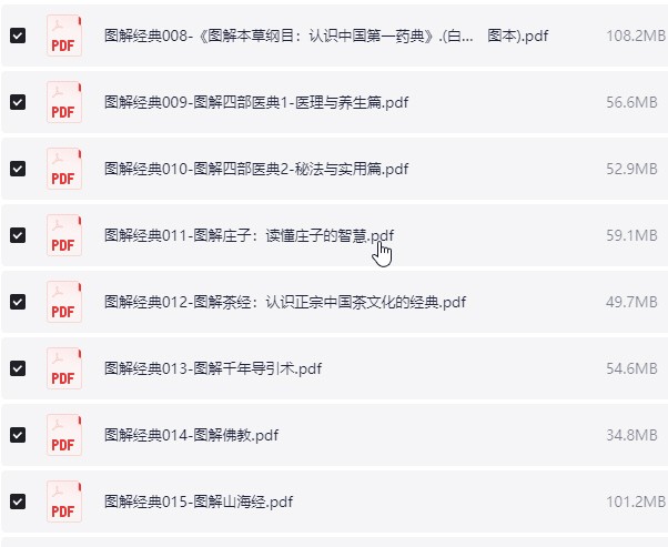 【图解经典】系列合集（老庄、易经、风水、术数、奇门遁甲、道教、佛教···等）【4.4GB】