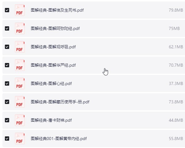 【图解经典】系列合集（老庄、易经、风水、术数、奇门遁甲、道教、佛教···等）【4.4GB】