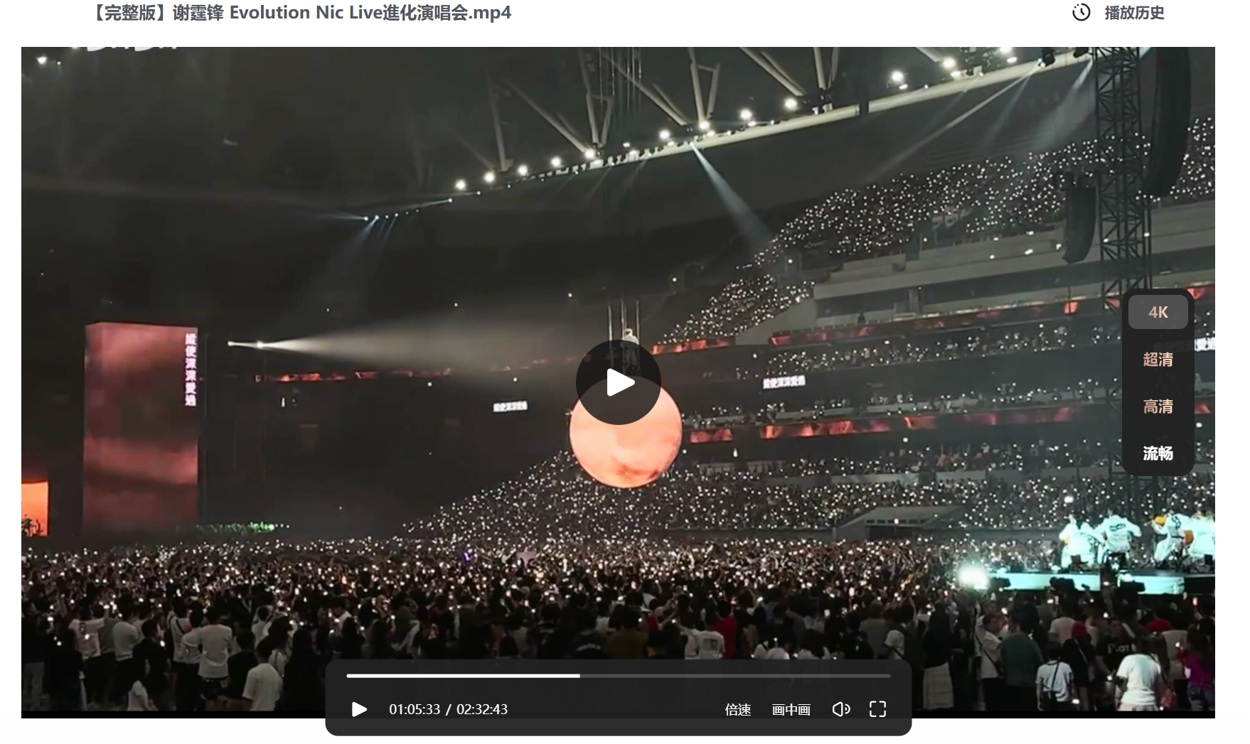 謝霆鋒2025Evolution Nic Live 香港启德演唱会 4K蓝光固定机位【61.26GB】